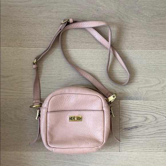 JCrew leather crossbody purse - Picture 1 of 5